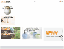 Tablet Screenshot of menajecasa.com